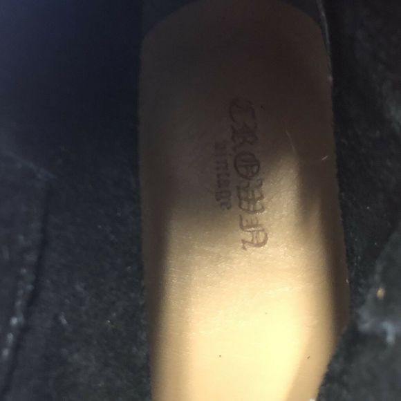 CROWN VINTAGE RAFFA WESTERN BOOTIE Black 9.5 M - Picture 5 of 8